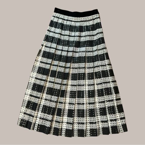 Escada Dresses & Skirts - Escada Black and White A-Line Skirt
